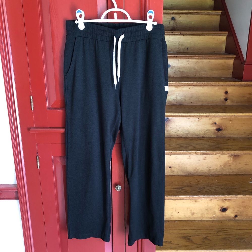 Vuori Halo Straight Leg Pants Black Heather M